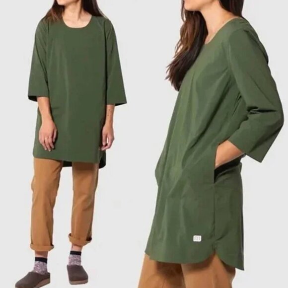 TOPO Designs Global Pullover Dress - S - Picture 1 of 11